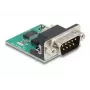 DeLOCK 90781 sériový konvertor repeater izolátor USB 2.0 RS-232 čierna zelená