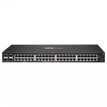 HPE - Aruba 6000 48G 4SFP switch - switch - L3 - managed - 48 x 10/100/1000 + 4 x Gigabit SFP - side-to-side airflow - montovateľný do racku - AC 100 - 127 V / 200 - 240 V