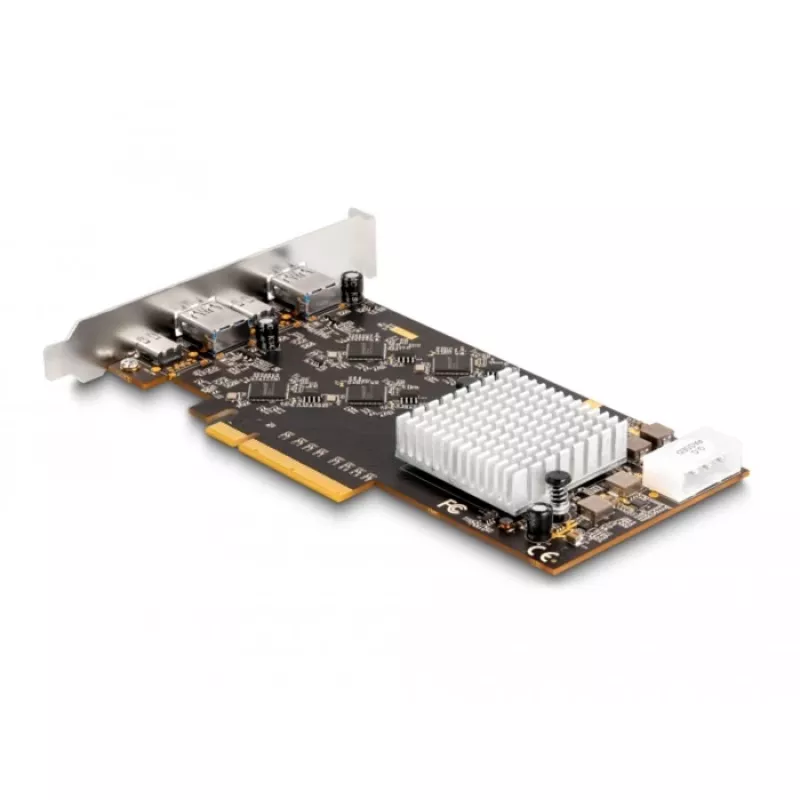 DeLOCK 90097 interný USB 3.2 Gen 2 Type-C PCIe adaptér 20 Gbit/s