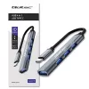 USB hub QOLTEC 53792, USB-C 3.1 na 4 porty (USB 3.0 x1, USB 2.0 x3)