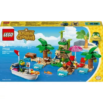 LEGO stavebná hračka 77048 Animal Crossing plavba loďou s kapitánskym ostrovom