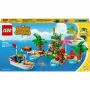 LEGO stavebná hračka 77048 Animal Crossing plavba loďou s kapitánskym ostrovom
