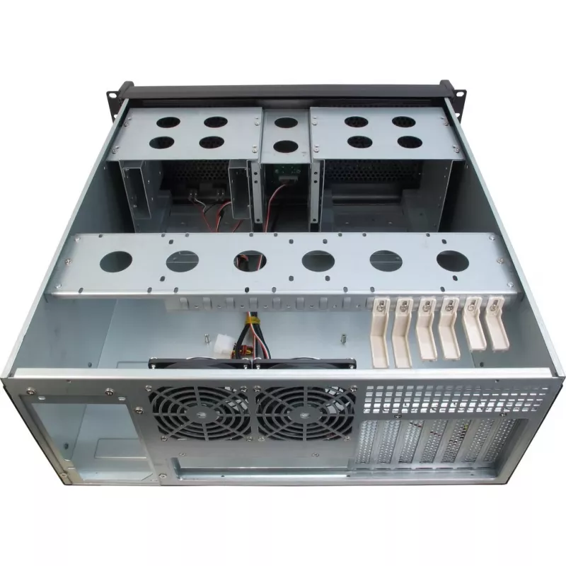 Serverová skriňa Inter-Tech 4U-4098-S Rack čierna