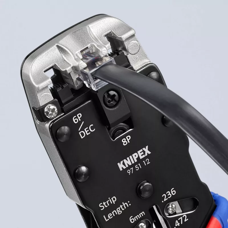 Krimpovacie kliešte na káble Knipex 975112