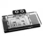 Alphacool Core RX 9070 XT Taichi Vodný blok GPU s backplate, Priehľadný/Chróm