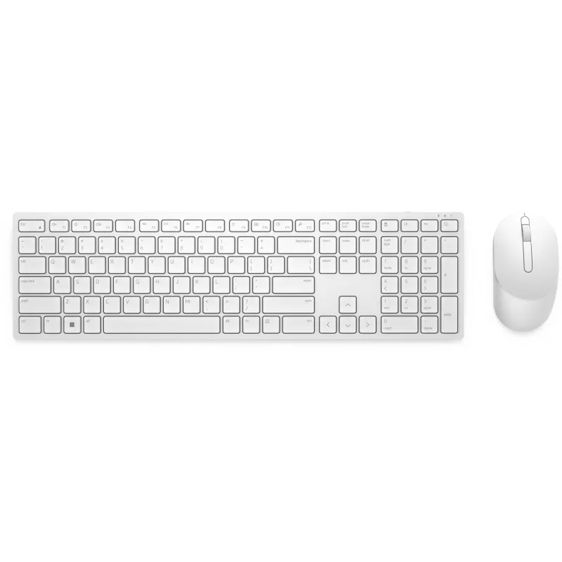 DELL Pro klávesnica a myš - KM5221W - francúzska (AZERTY) - biela