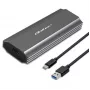 Puzdro | rám NV2271 pre M.2 SSD | SATA | NVMe | USB-C | 2TB