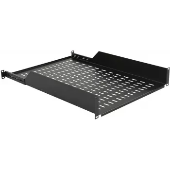 Rack polica LOGON RAS415BL čierna 50 kg nosnosť 19 palcov