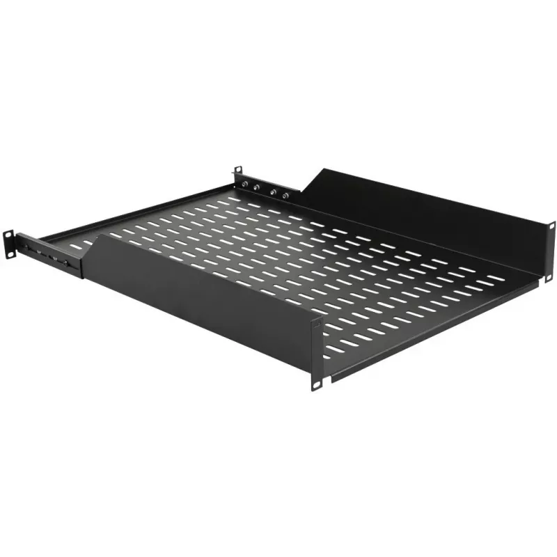 Rack polica LOGON RAS415BL čierna 50 kg nosnosť 19 palcov