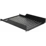 Rack polica LOGON RAS415BL čierna 50 kg nosnosť 19 palcov