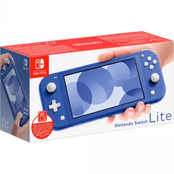 Switch Lite (bez napájacieho zdroja), herná konzola modrá