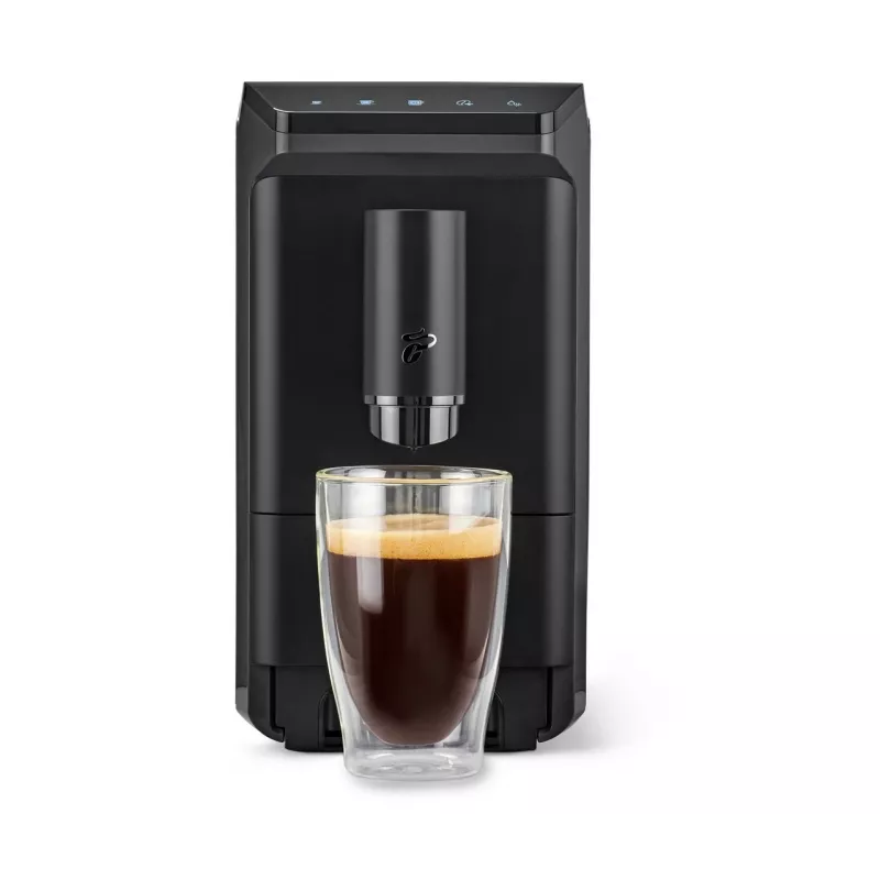 Espresso stroj Tchibo Esperto Mini čierny – kompaktný espresso stroj pre domácnosť
