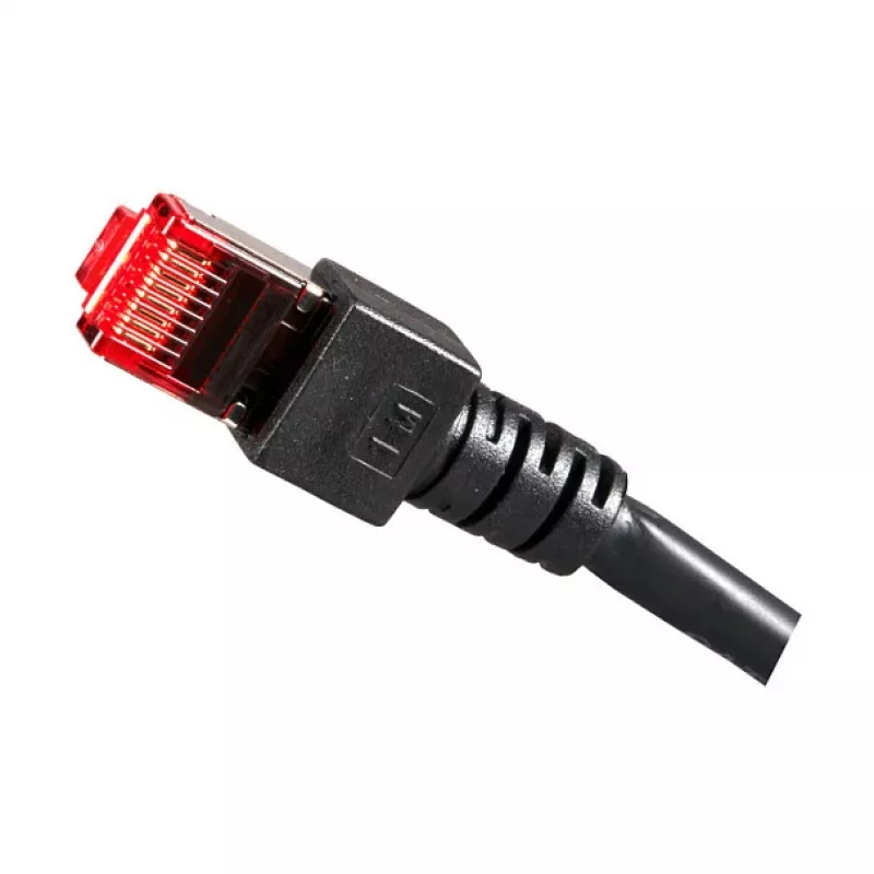 EFB-Elektronik RJ45 patch kábel Cat.6 S/FTP LSZH čierny 0,15m Výrobca: EFB Elektronik (K5515.0,15)
