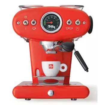 Kávovar Illy X1 manuálny — 1 l nádrž na vodu, 1200 W, kávové pody a mletá káva, 1 výpust