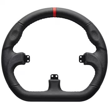Asetek SimSports GT Rim - Closed D, koža - čierna