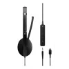EPOS ADAPT 165 USB-C II headset káblový cez hlavu kancelária/callcentrum USB Type-C čierny