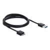 USB hub DeLOCK 64088 transparentný USB 3.2 Gen 1 Micro-B