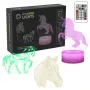 Manta SNL116RGB RGB 3D kôň dekoratívna LED lampa