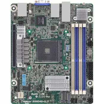 ASRock B550D4ID-2L2T základná doska AMD B550 Socket AM4 mini ITX (B550D4ID-2L2T)