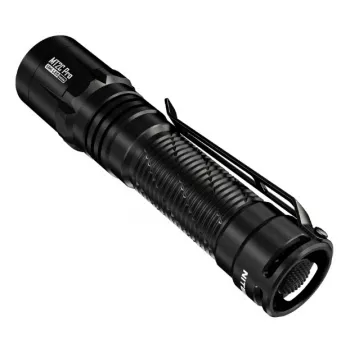 Ručná baterka Nitecore MT2C Pro, kompaktná hliníková LED, USB nabíjateľná, 50 lm min, vodotesná 2 m, nárazuvzdorná, 117,5 mm, 64 g, čierna