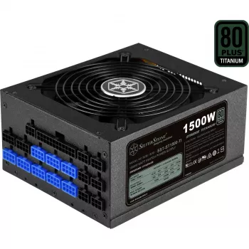 Silverstone SST-ST1500-TI v1.1 napájací zdroj 80 PLUS Titanium, modulárny - 1500 Watt (SST-ST1500-TI v1.1)