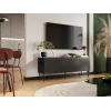 RTV skriňa SIENA 150,5x40x60 čierna matná