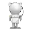 Nočné svetlo-projektor hviezdnej oblohy pre deti, tvar astronauta
