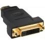 Adaptér Kindermann HDMI na DVI-D (konektor samec na konektor samica) – digitálny videosignál