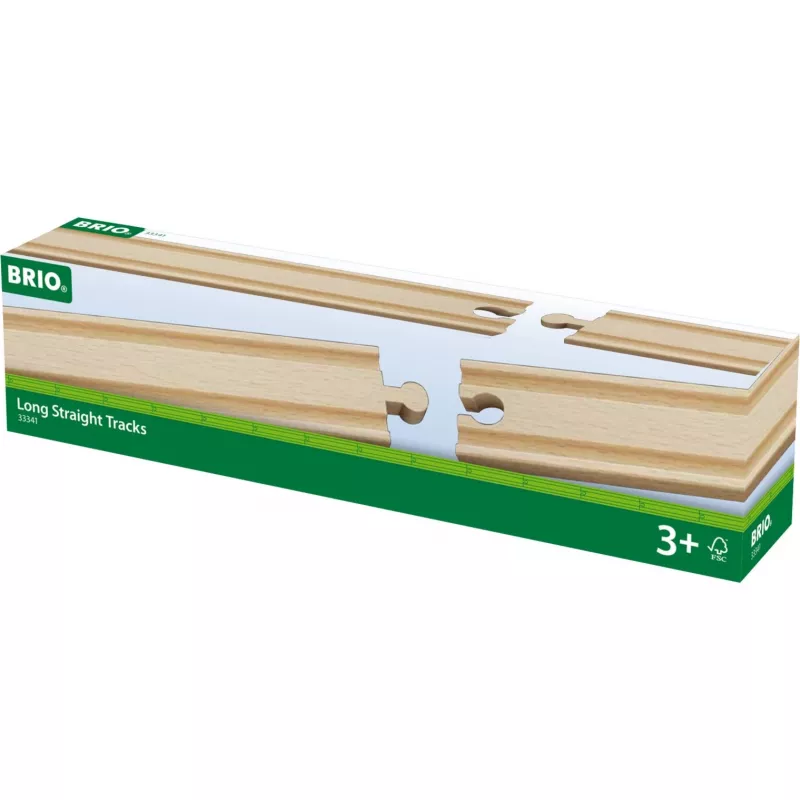 Brio World 1/1 rovné koľajnice (D), železnica