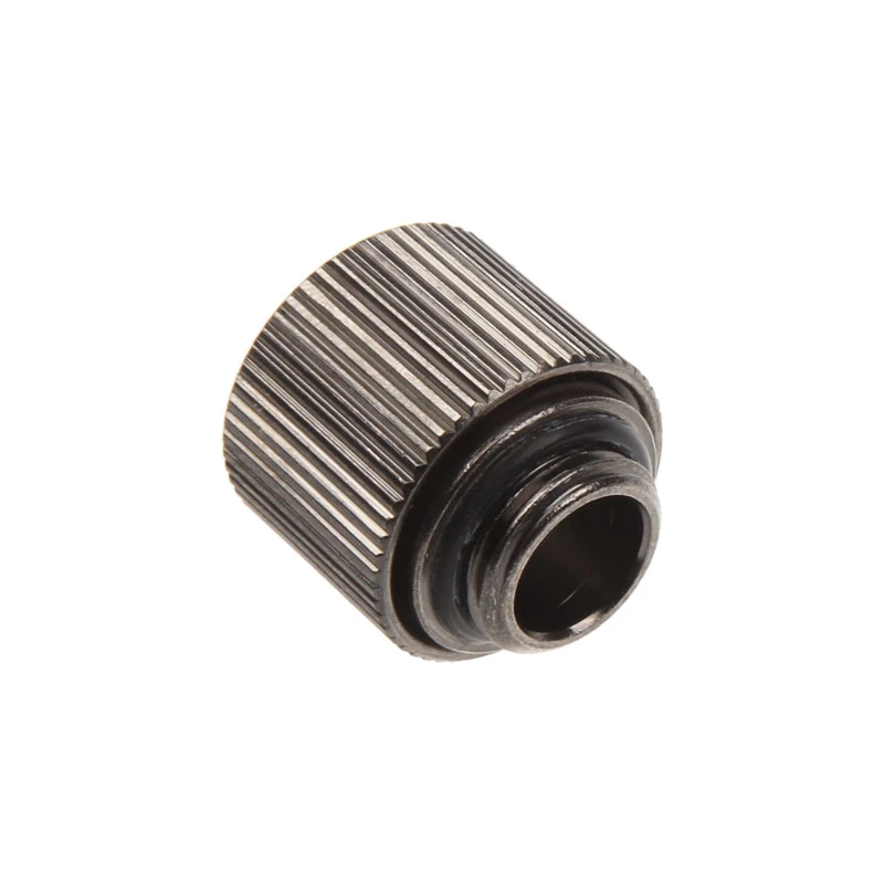 Rovný konektor G1/4 palca na 13/10 mm – kompaktný, nikel čierny