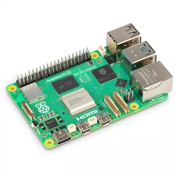 Jednodeskový počítač Raspberry Pi 5 vývojová doska — 2400 MHz Arm Cortex-A76, až do 16 GB LPDDR4x, MicroSD, USB 3.2, Wi‑Fi 5