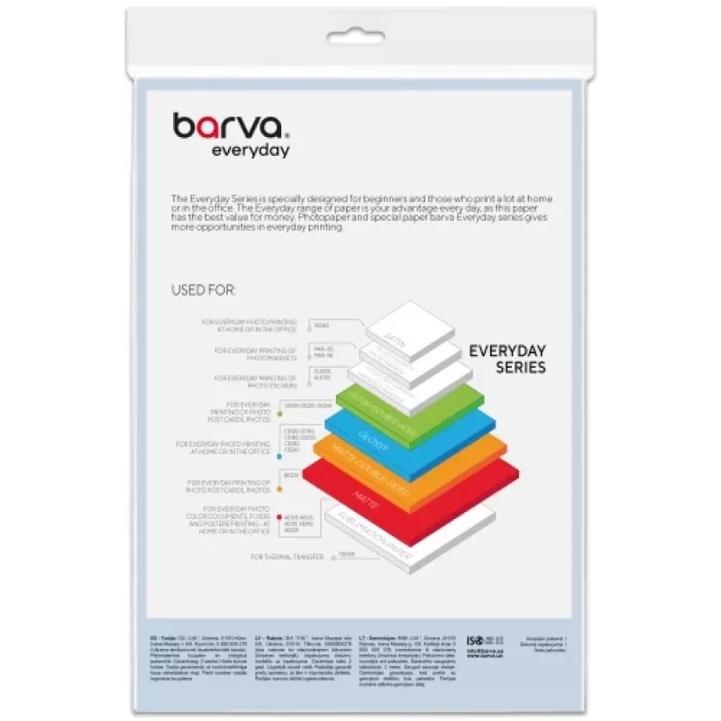 Barva BE220-175 Produkt