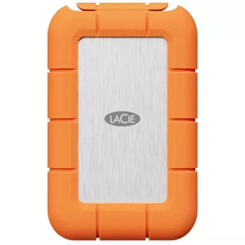 Externé SSD LaCie STND4000400 4 TB USB4 Gen 3x2 Thunderbolt USB Type-C, oranžová/nerez
