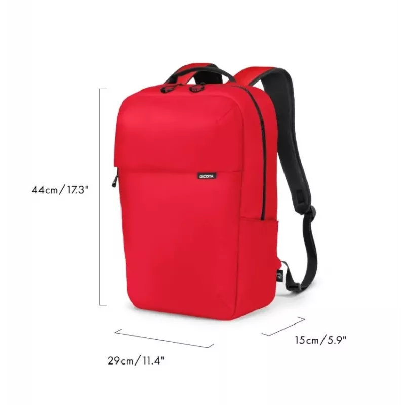 Voľnočasový batoh DICOTA D32121-RPET červený polyester rPET