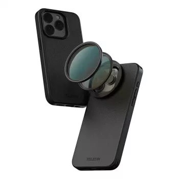 CPL filter Telesin P10-FLT-02 58 mm pre iPhone 15 Pro/Pro Max