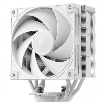Vzduchový chladič DeepCool AK400 G2 WH, 120-mm ventilátor, max. tlak vzduchu 3,33 mmH₂O, 92×132×156 mm, biely