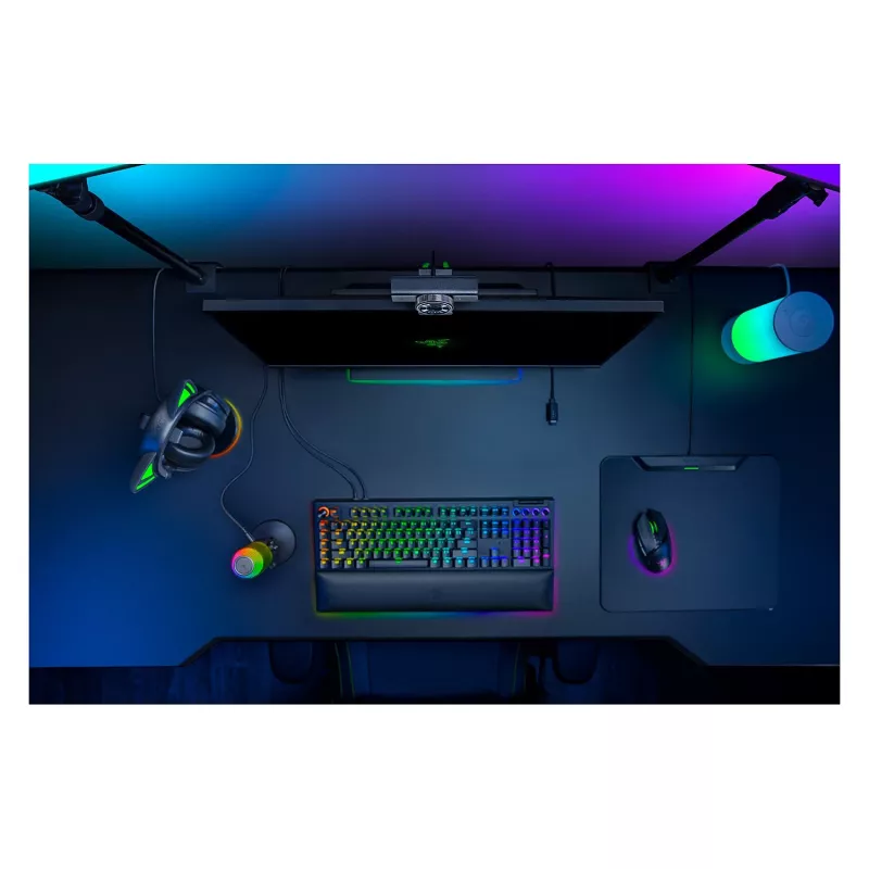Razer Kiyo V2 X webkamera, 1440p @ 60 FPS, automatické zaostrovanie, širokouhlá - čierna