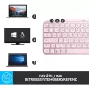 Logitech MX Keys Mini minimalistická bezdrôtová podsvietená klávesnica - ROSE - CENTRAL (DE)
