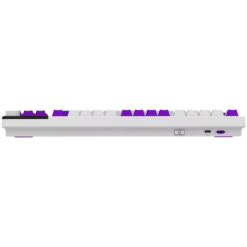 LORGAR KBP70TKLW, bezdrôtová TKL mechanická herná klávesnica Pro, biela, EN-layout