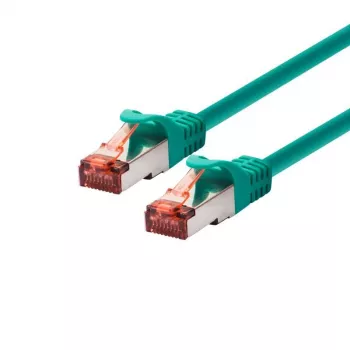 Sieťový kábel LOGON TCF66F150G Cat6a F/UTP (FTP) 15 m zelený RJ-45–RJ-45