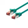 LOGON TCF66F150G sieťový kábel Cat6a F/UTP (FTP), 15 m, zelený