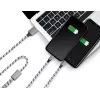 LogiLink CU0202 USB kábel USB 2.0 1,2 m USB A USB C/Micro-USB A sivý