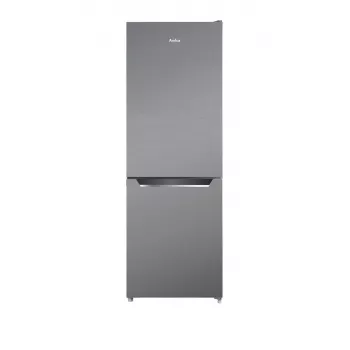Chladnička s mrazničkou AMICA FK2425.4UNTX(E) voľne stojaca 277 L celkom, mraznička dole 74 L, invertor, strieborná, 1593×540×550 mm