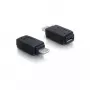Adaptér USB micro-A+B samica na USB micro A samec DeLOCK 65032 čierny
