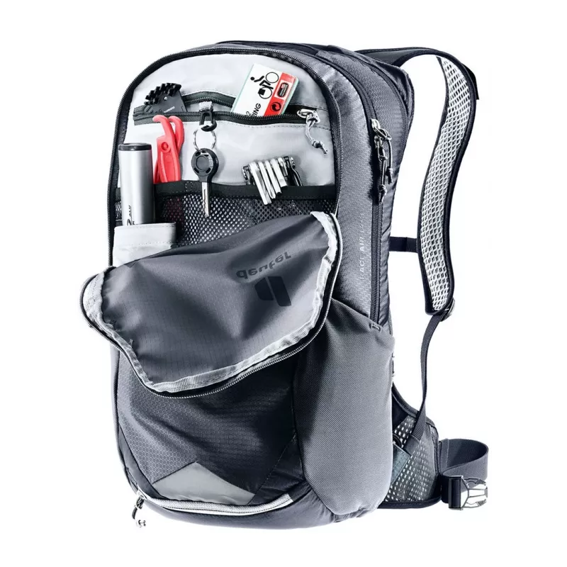 Deuter Race Air 14+3 14 l čierna cyklistika horolezectvo unisex
