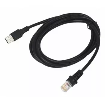 Datalogic - USB / napájací kábel - USB - 1,2 m - čierny - pre Datalogic WLC4190, WLC4190-HC, Gryphon I GBT4200, GD4220, GD4290, GM4200