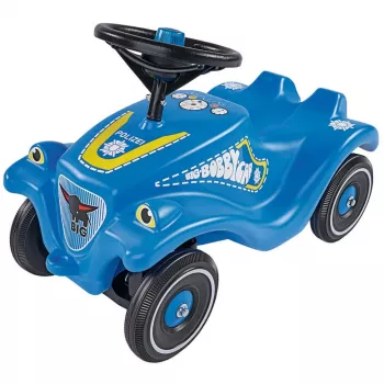 Šmýkacie auto Simba-Dickie BIG Bobby-Car Classic Police, tlačný pohon, plast, 4 kolesá, od 1 roka