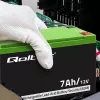 Qoltec 53076 AGM batéria | 12V | 7Ah | bezpečnosť