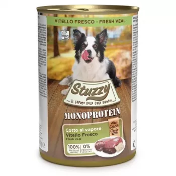 STUZZY Monoprotein teľacie - mokré krmivo pre psov - 400 g