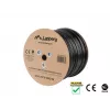Sieťový kábel LANBERG Cat5e U/UTP LCU5-21CU-0305-BK, 305 m, 24 AWG, PVC plášť, čierny